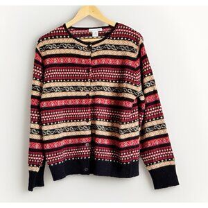 Patterned Women's Cardigan Sweater